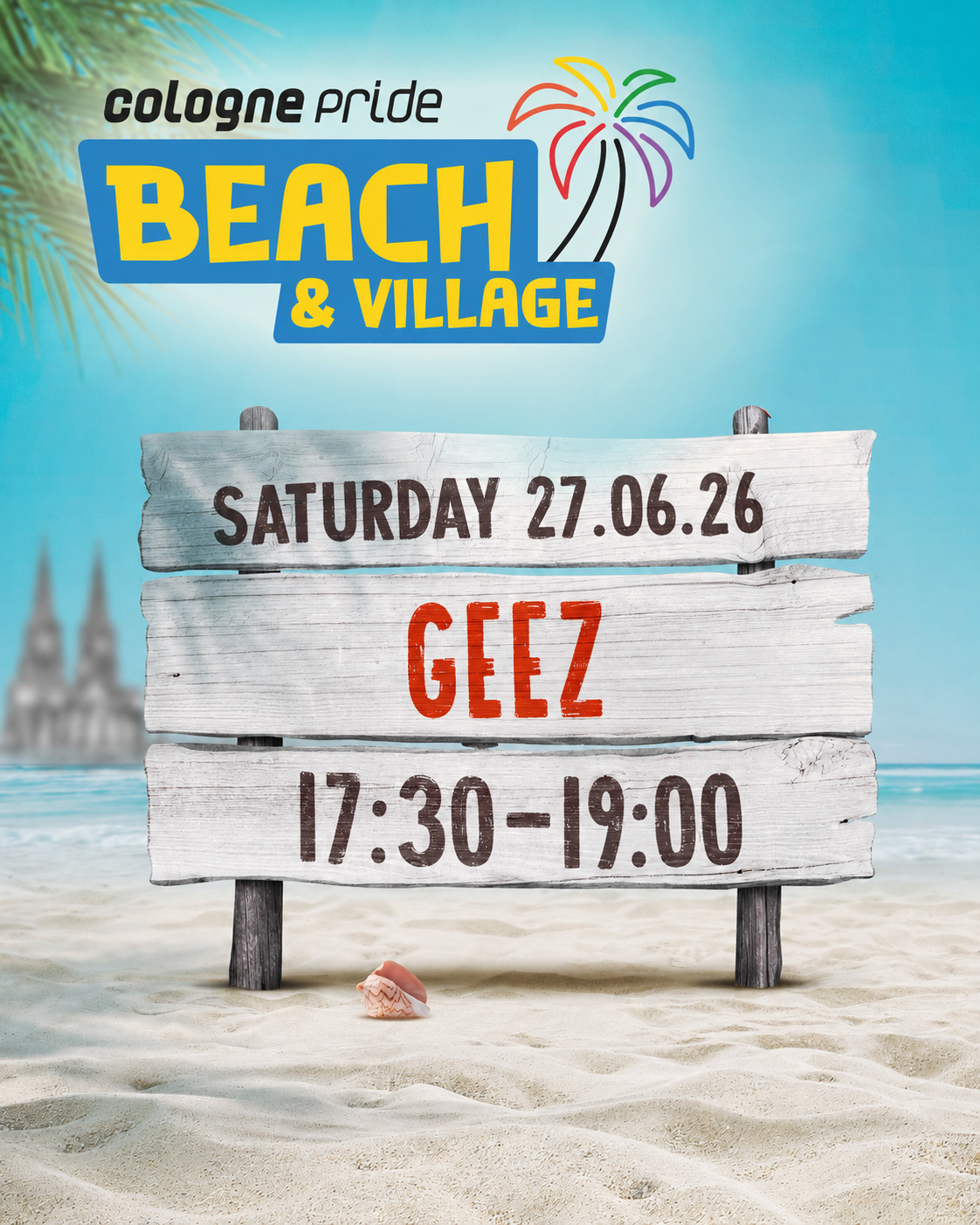 Cologne Pride Beach & Village flyer